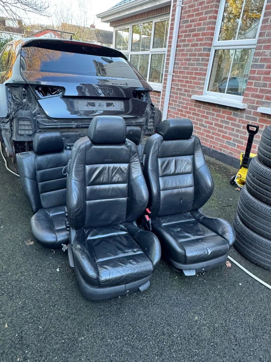 Mk4 golf recaro heated leather seats 3 door and 5 - Image 3