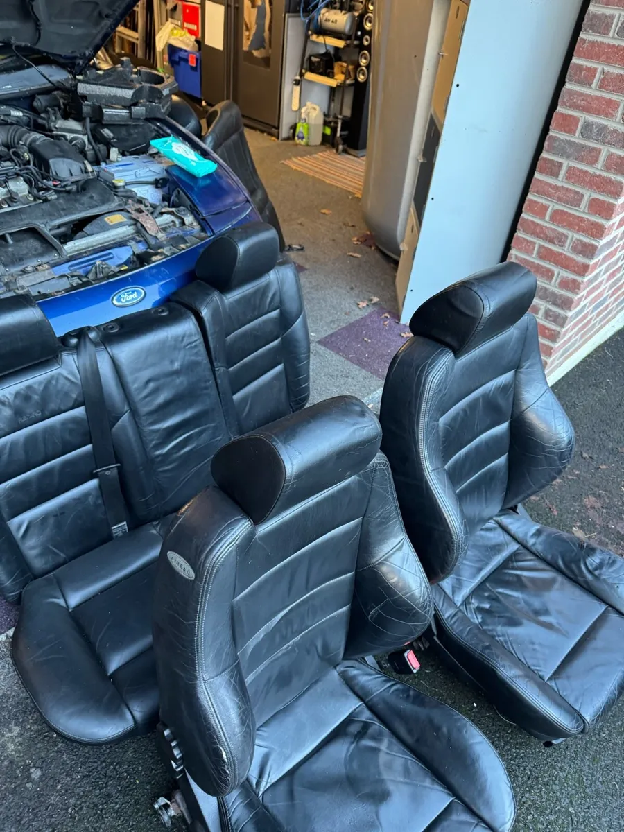 Mk4 golf recaro heated leather seats 3 door and 5 - Image 2