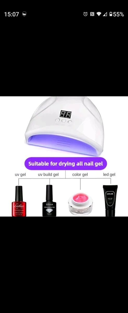 UV led nail lamp dryer new - Image 2