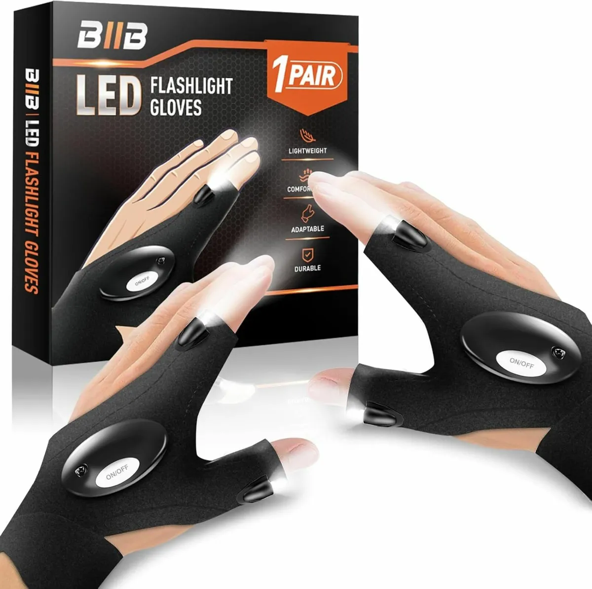 LED Gloves with Lights for Fishing
