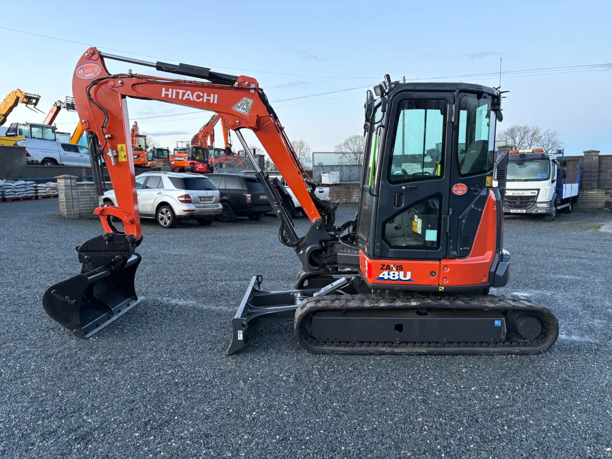 2022 Hitachi zx48u low Hours Finance Arranged - Image 1