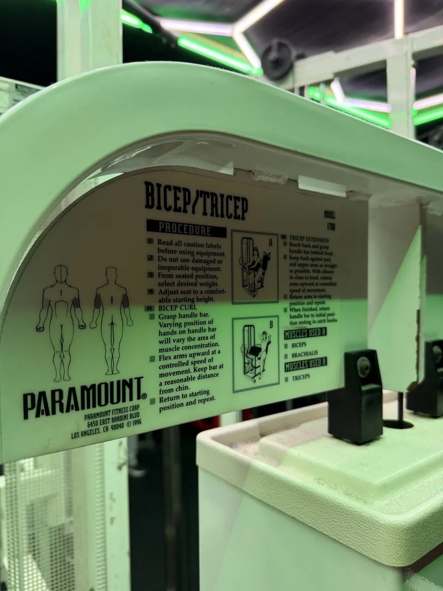 Paramount Bicep/Tricep - Image 3
