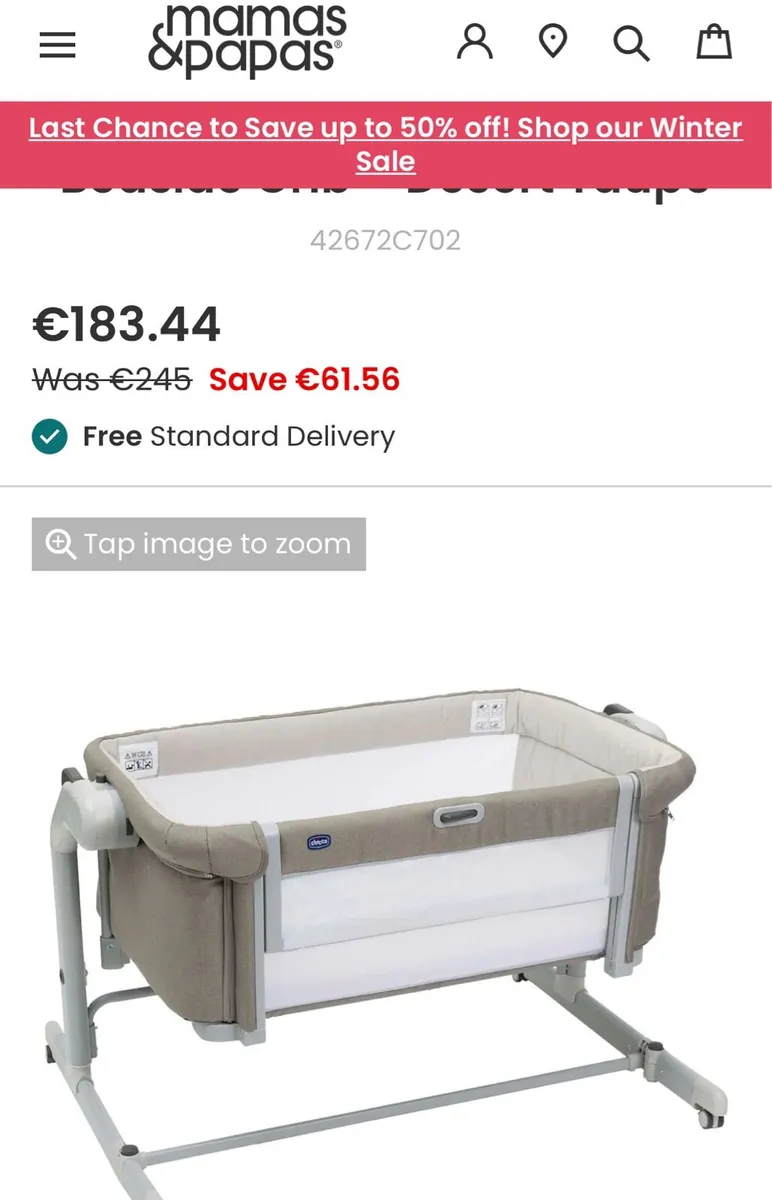 Next2Me Crib - Image 1