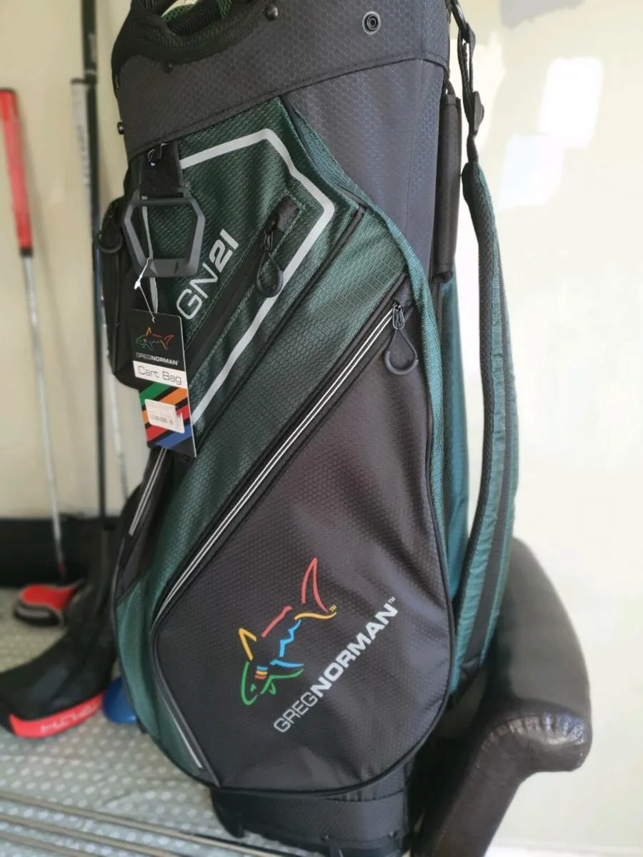 GREG NORMAN GOLF BAG (NEW) - Image 1