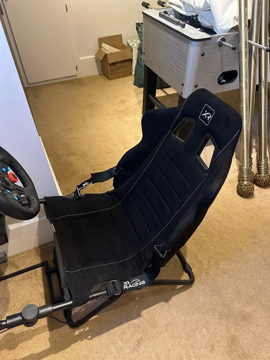 Logitech G29 and X Rocker Seat - Image 2