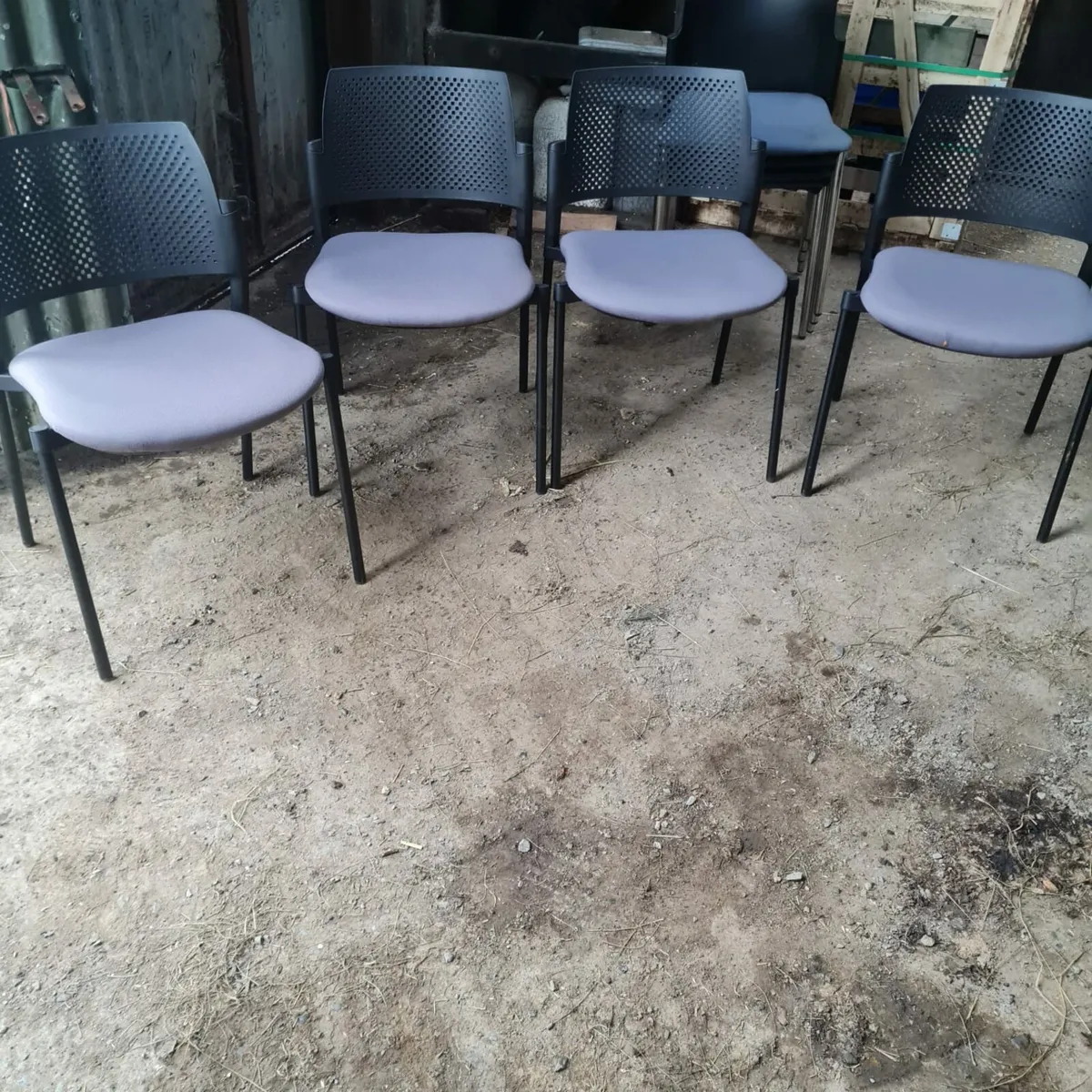 Multi purpose stackable chairs - Image 1