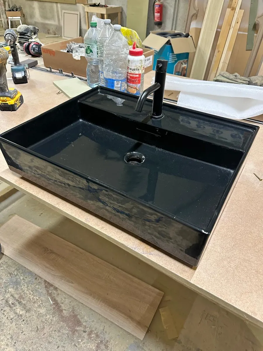 Sink Black Gloss Laufen - Image 1