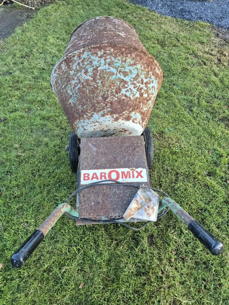 Baromix electric Cement mixer - Image 3