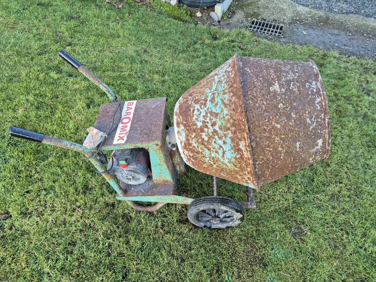 Baromix electric Cement mixer - Image 2