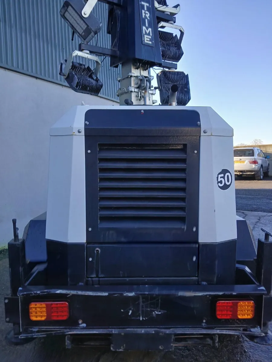 Trime X-ECOK2 Single Axle LED Lighting Tower - Image 4