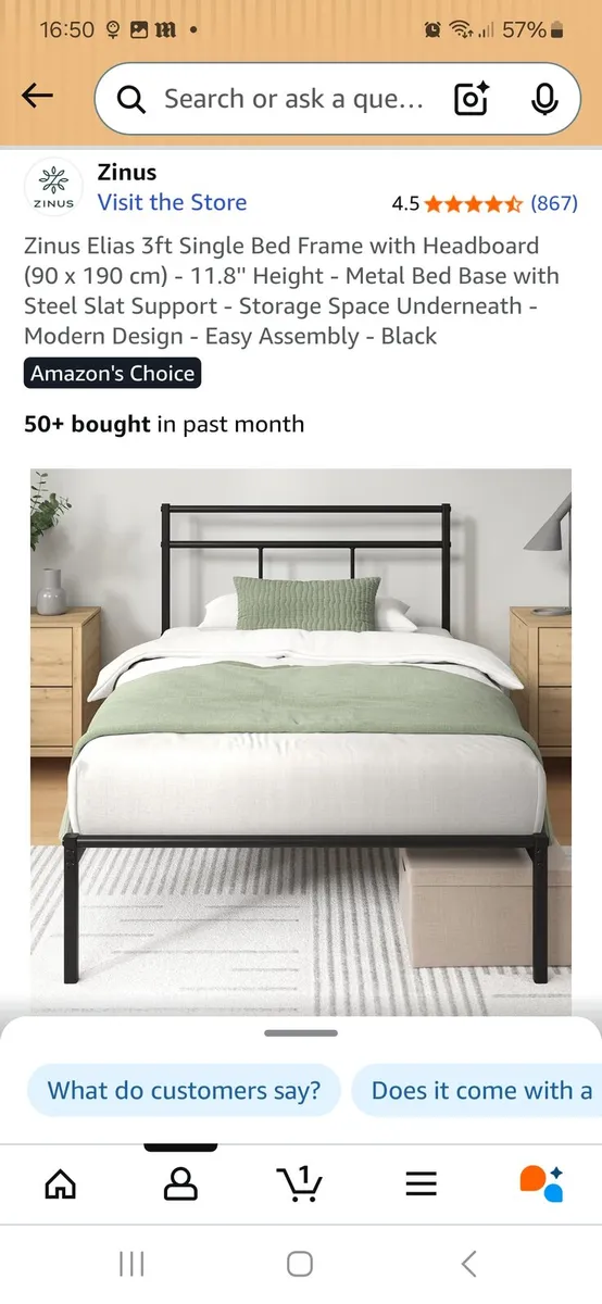 Single beds x 2 - Image 1