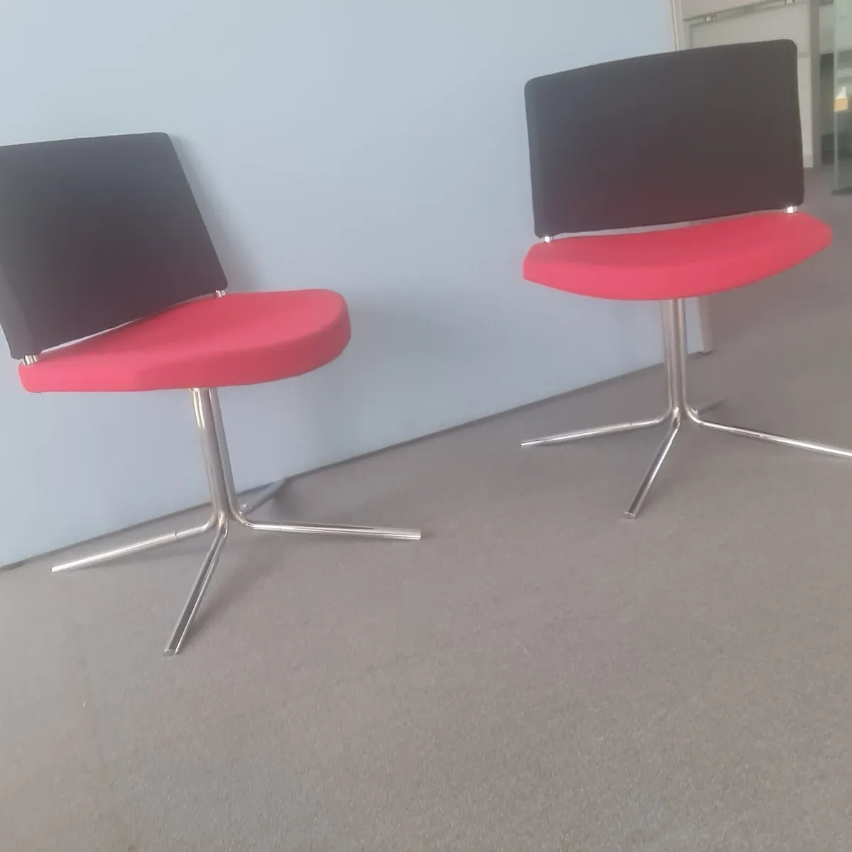 3 x designer office chairs