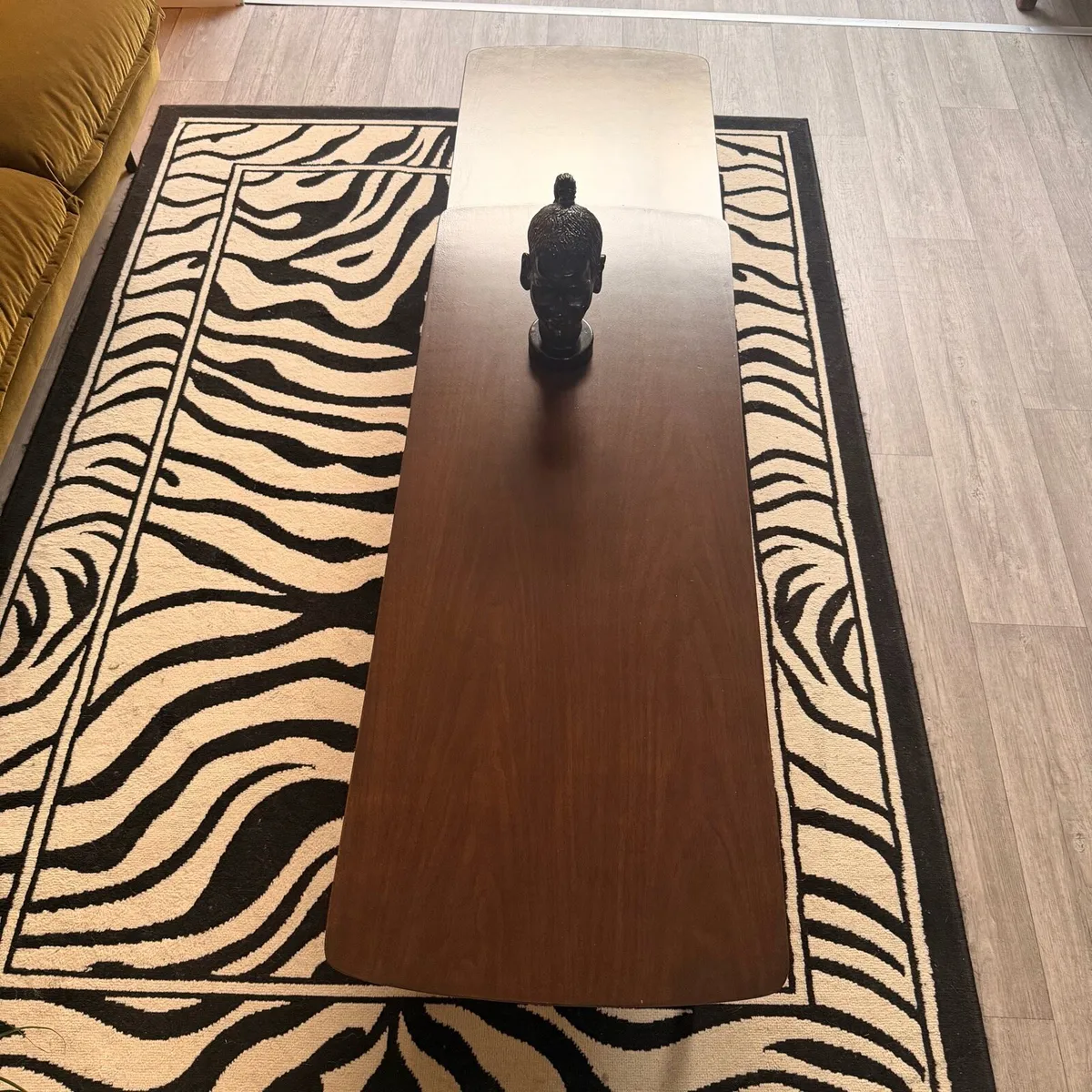 Mid Century Switchblade Extendable Coffee Table - Image 3