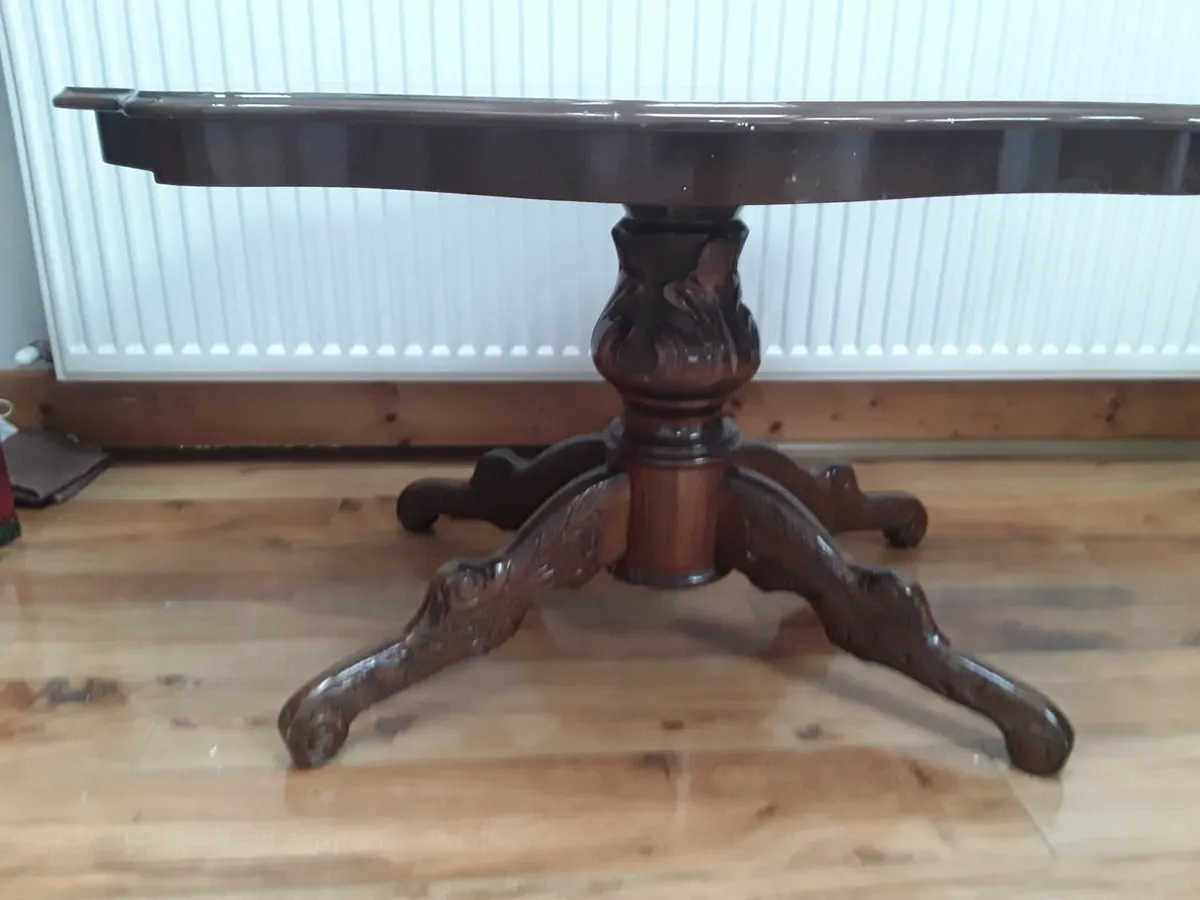Large coffee table Victorian style - Image 2