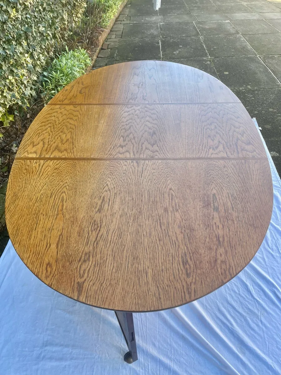 Mid century dining table - Image 4