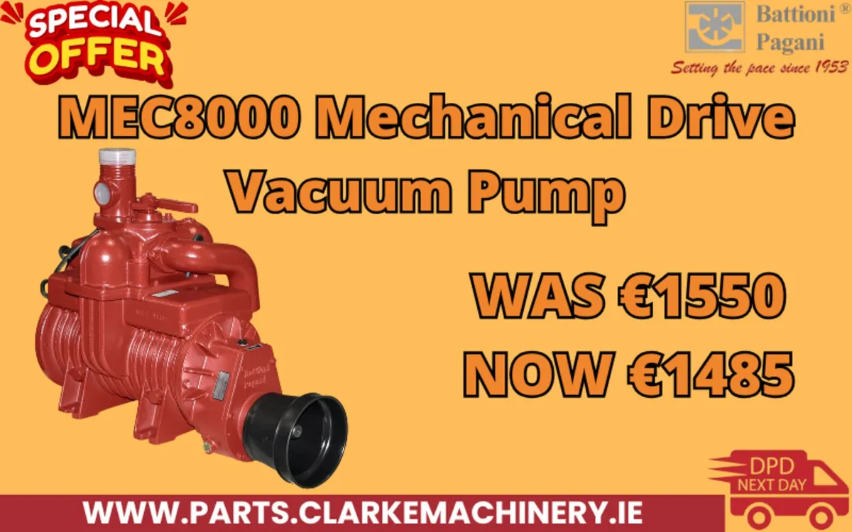 MEC8000 Standard Vacuum Pump ⭐Special Offer⭐