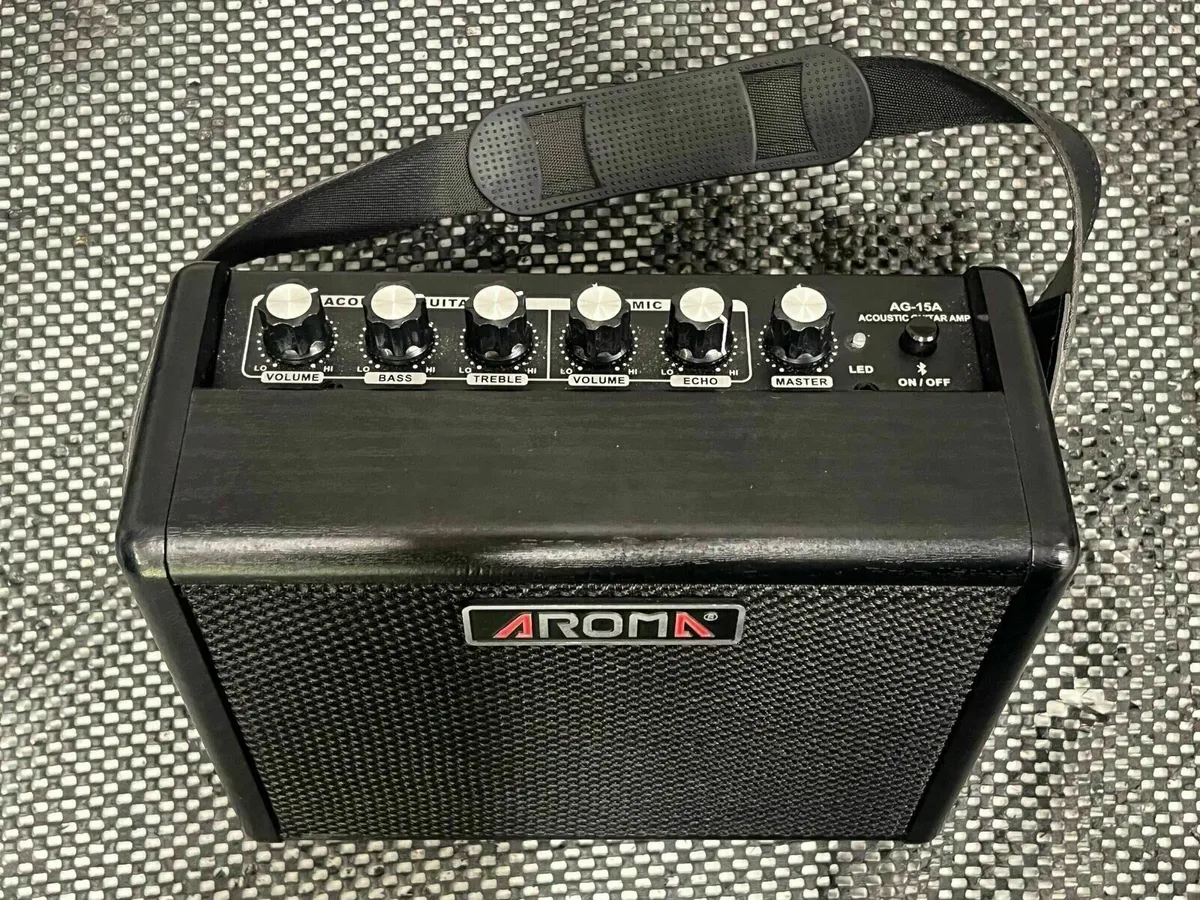 Aroma AG-15A Rechargeable Acoustic Amp - Image 3
