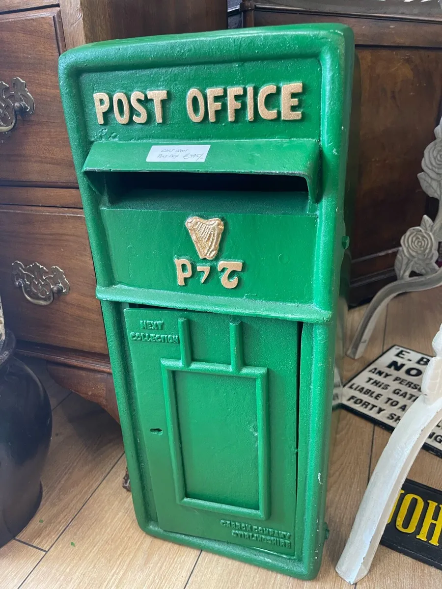 Cast Iron Post Box - Image 1