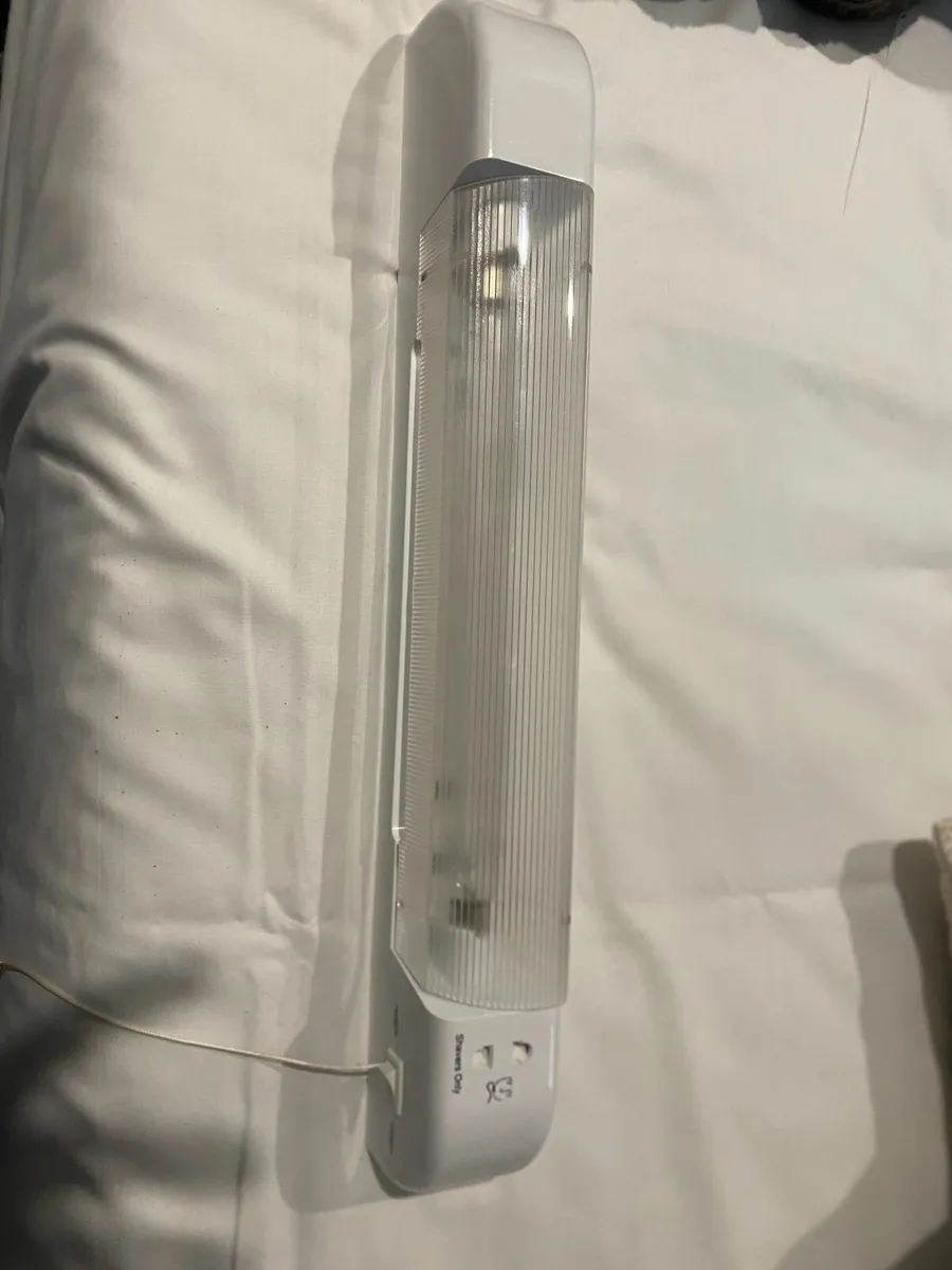 Bathroom mirror and shaver light - Image 2