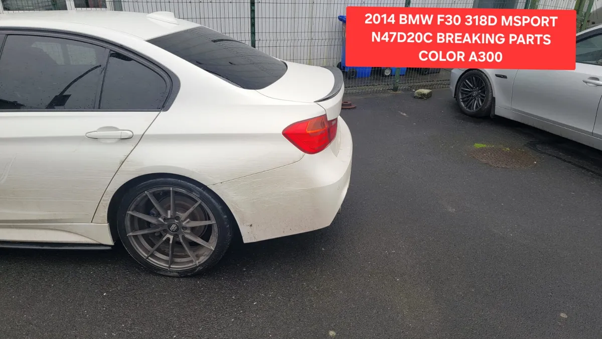 2014 BMW F30 318D MSPORT N47D20C BREAKING PARTS - Image 4
