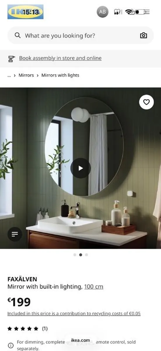 Bathroom Mirror - Image 2