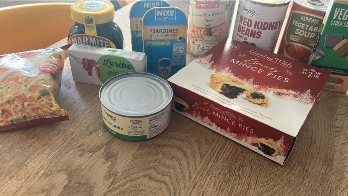 Various food items free and within date. Pick up c