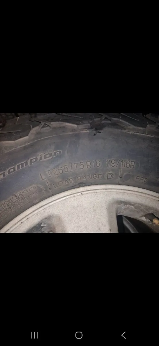 Tyres and alloys - Image 2
