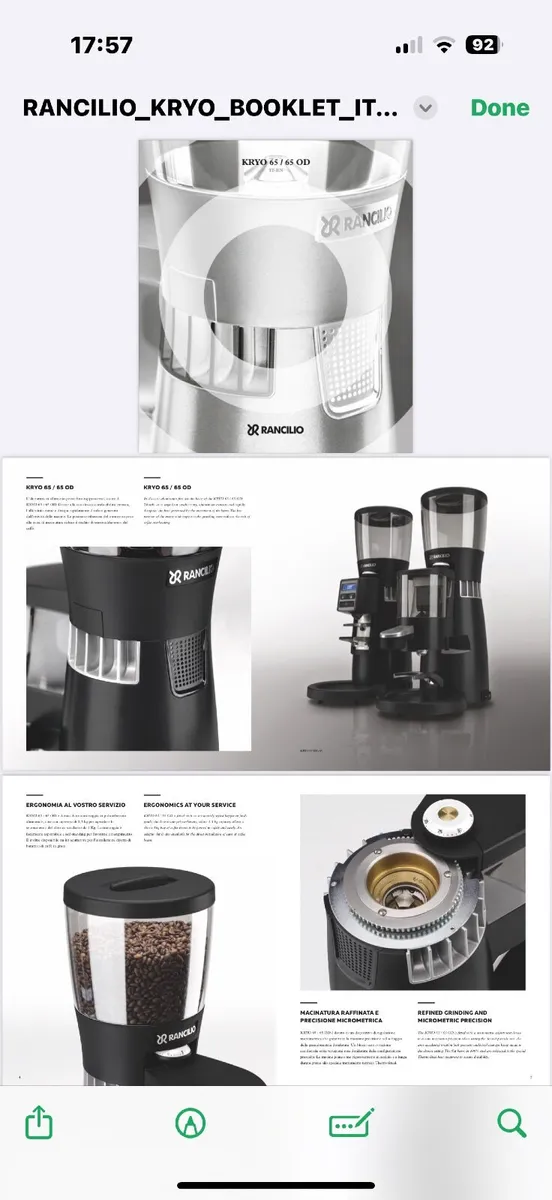Rancilio Grinder - Image 3