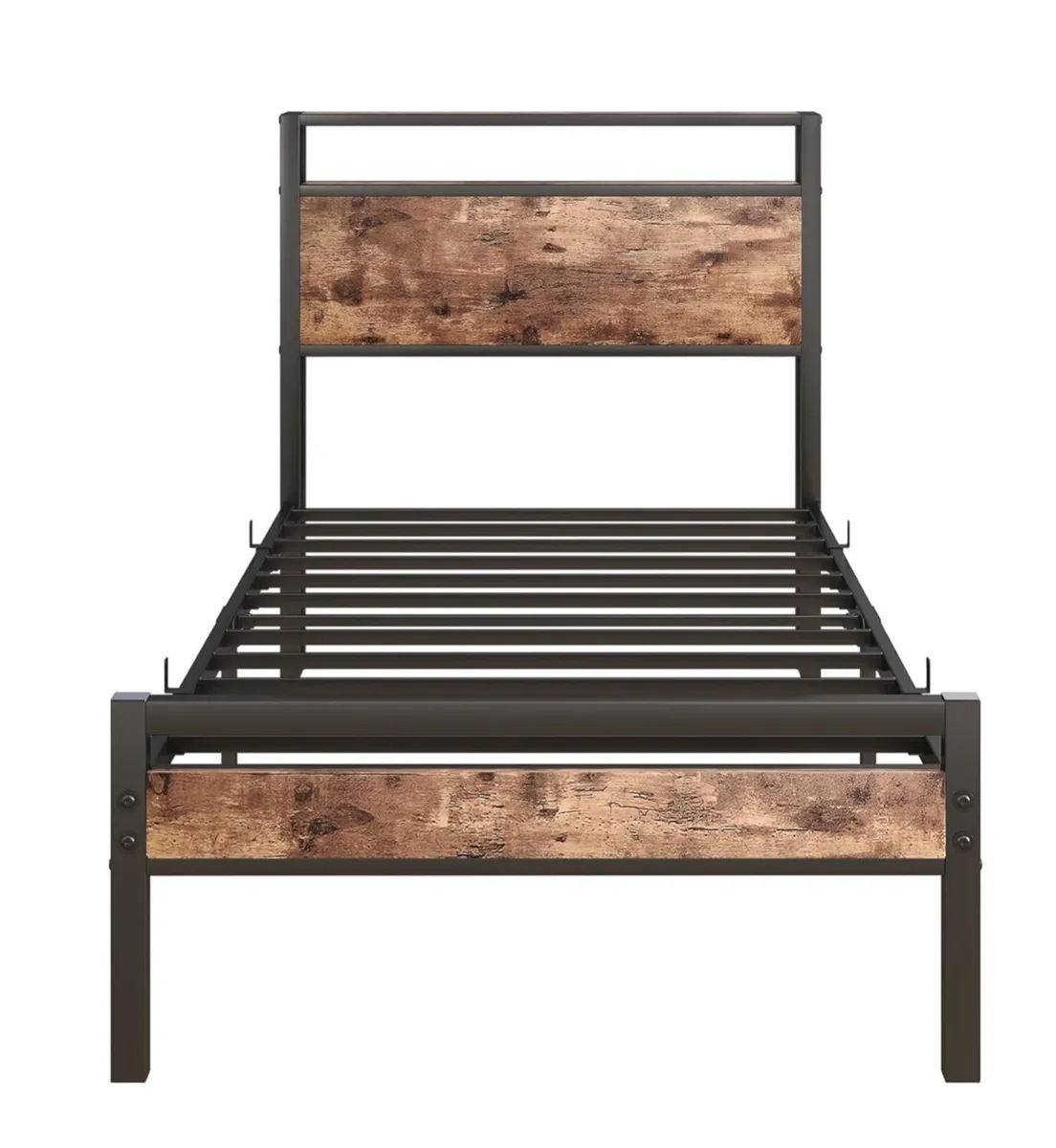 3ft Single Bed Frames Solid Metal Bed Frames with - Image 3