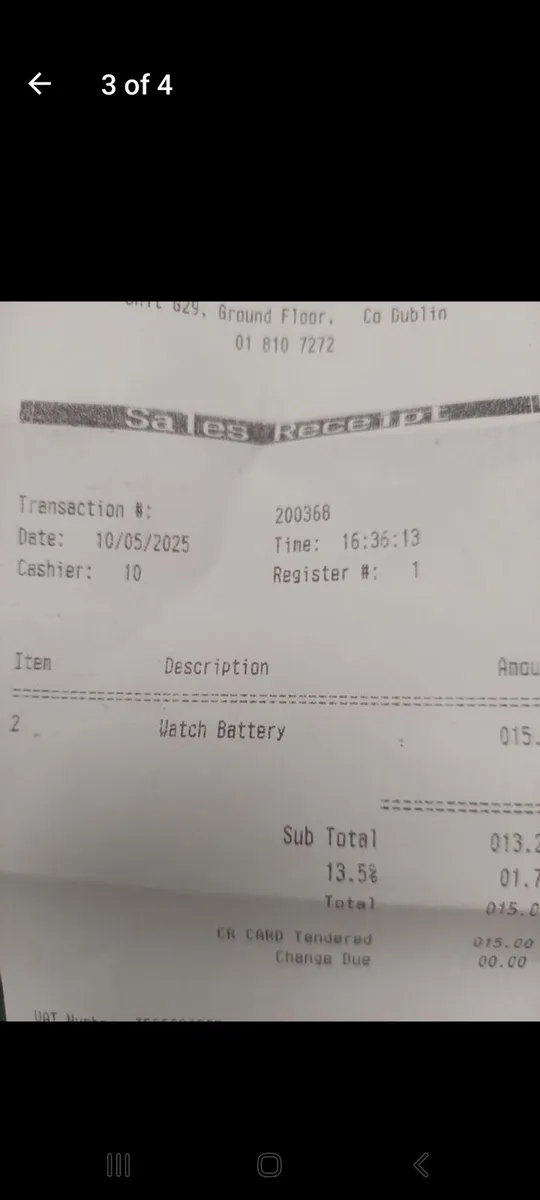 Diesel mens watch - Image 4