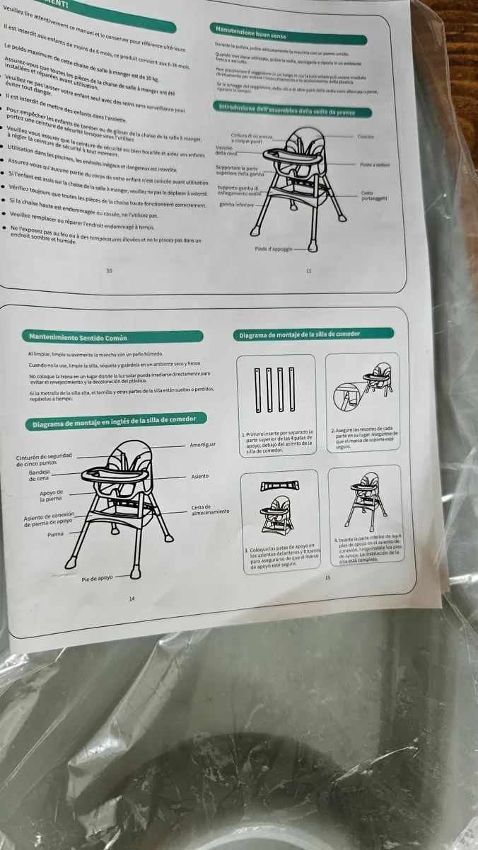 Highchair for baby +6m - Image 2