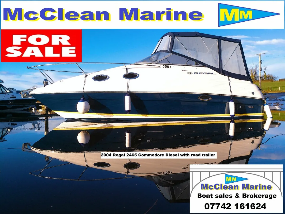 2004 Regal 2465 Commodore Diesel. - Image 1
