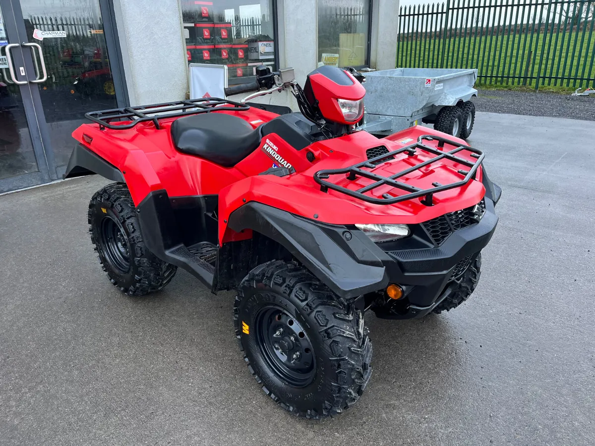 2022 Suzuki KingQuad 500 EPS (1,211 hours) - Image 1