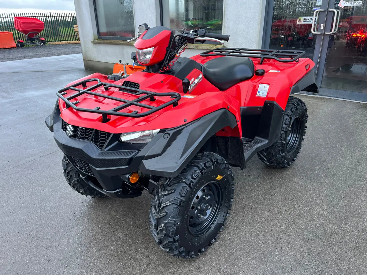 2022 Suzuki KingQuad 500 EPS (1,211 hours) - Image 4