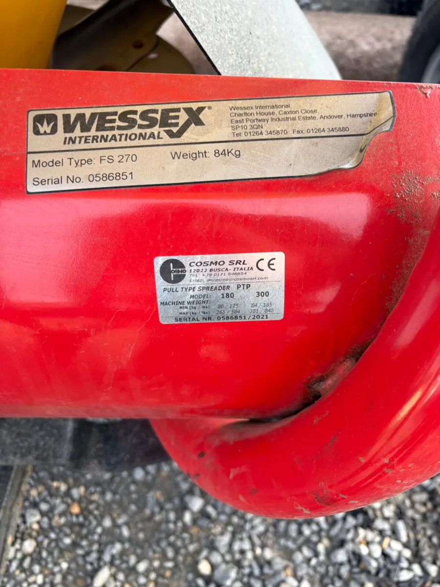 Wessex quad fertiliser spreader - Image 3