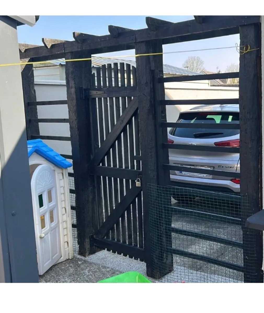 Old railway sleepers