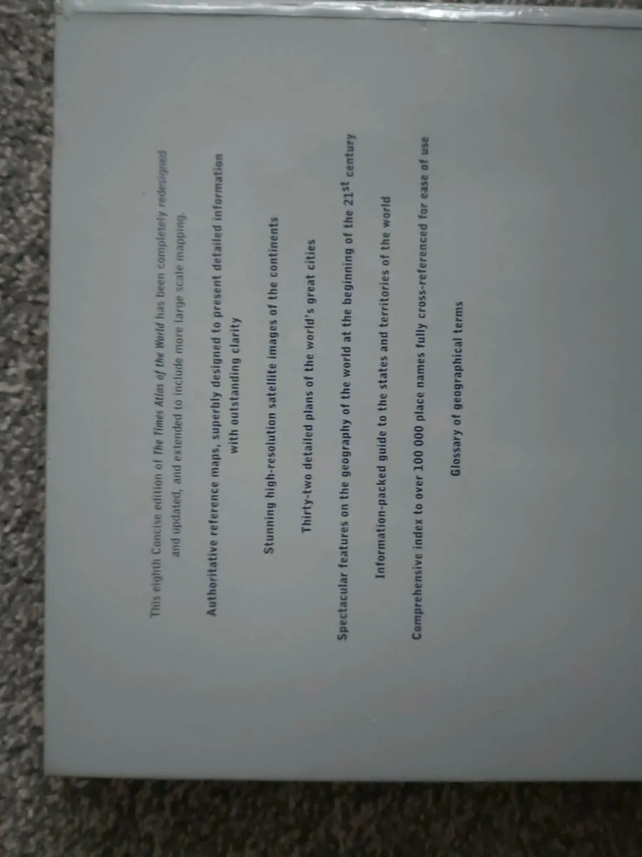 Atlas of the world hard cover - Image 3