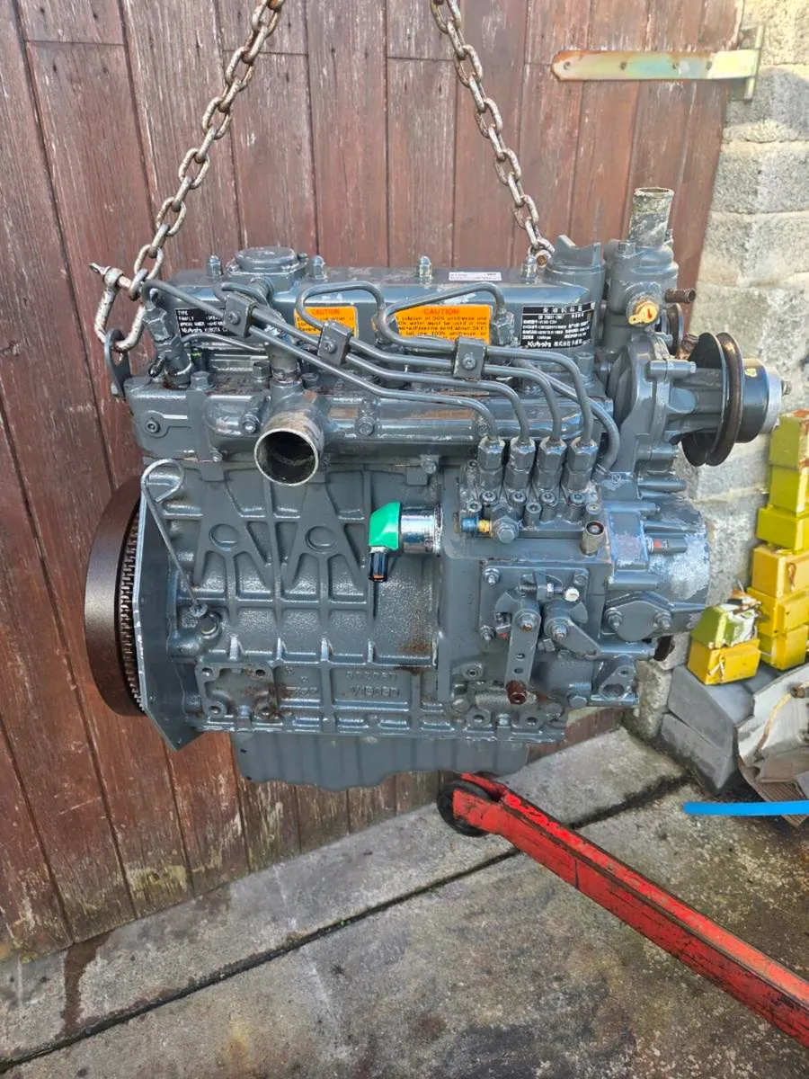 Kubota V1505 4 cylinder diesel engine - Image 1