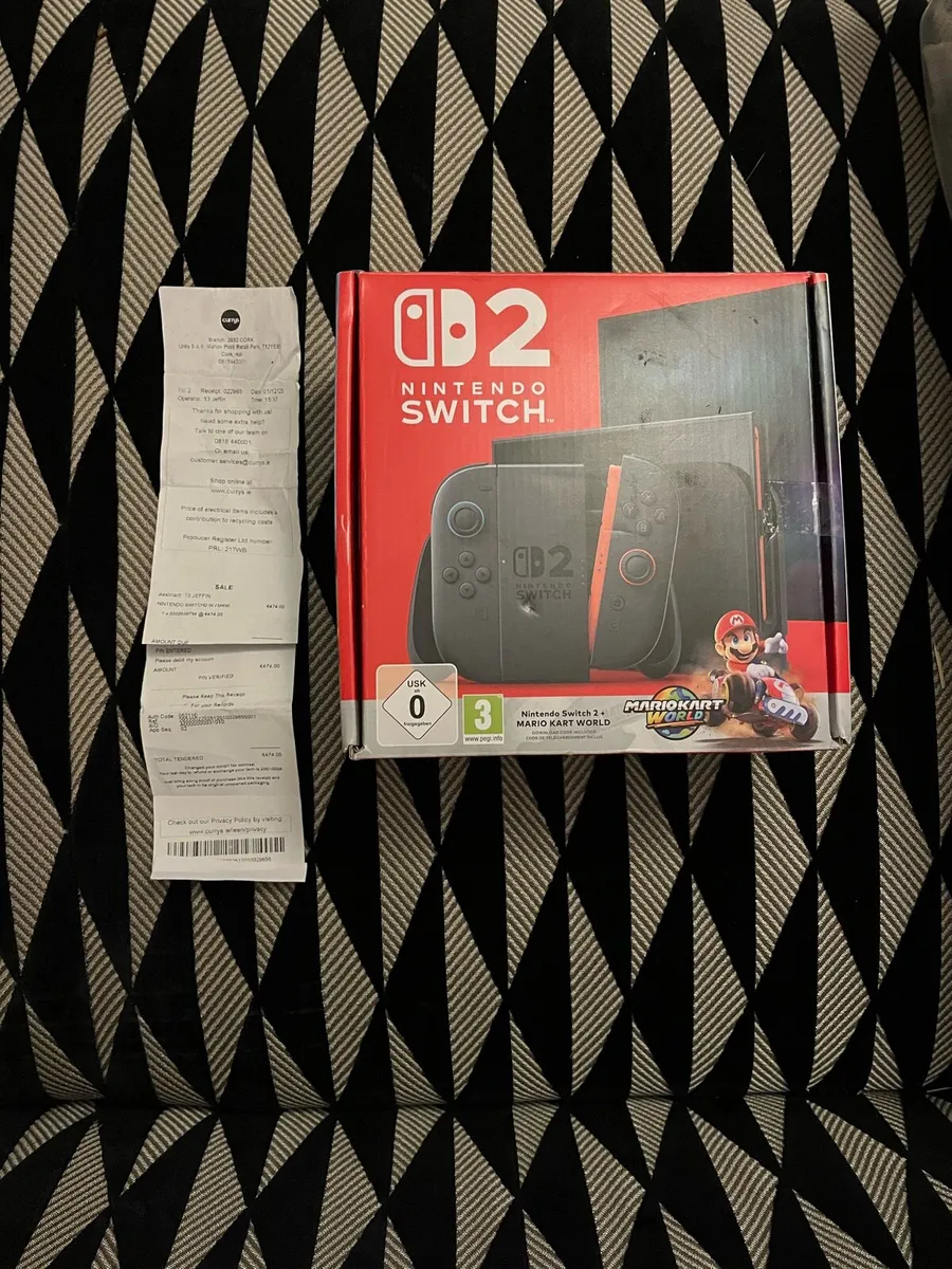 Nintendo Switch 2 Mario Kart Bundle - Image 1
