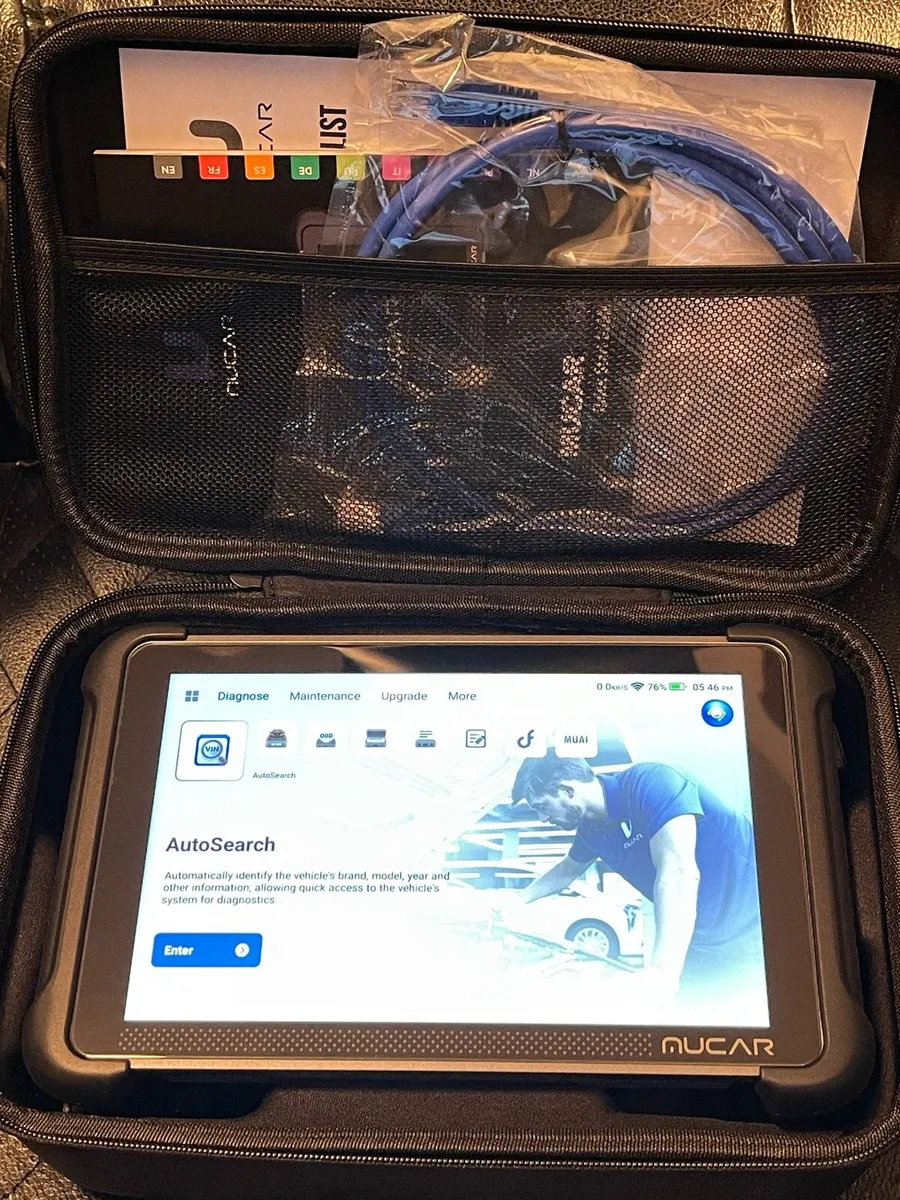 MUCAR 892BT OBD2 ECU Coding + TPMS + ENDOSCOPE - Image 1