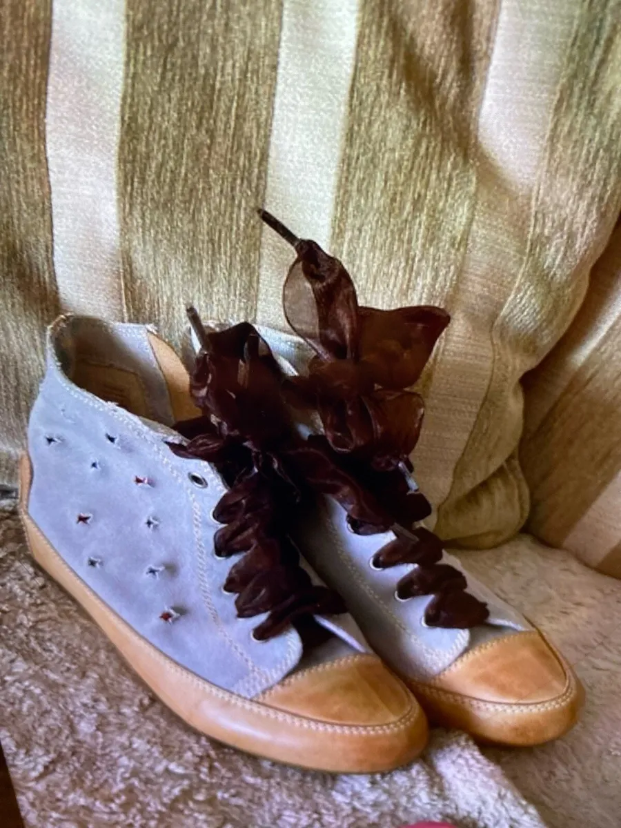 TOSCA  BLU suede and leather ankle boots - Image 1