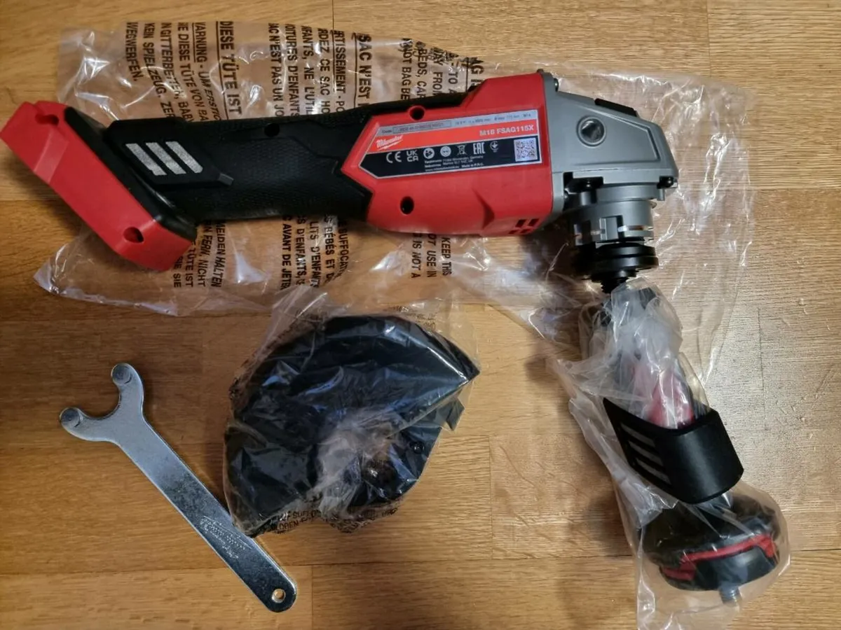 Milwaukee M18 Fuel Angle Grinder Body - Image 2