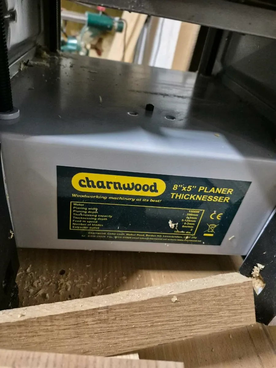 Bench top planer thicknesser - Image 4