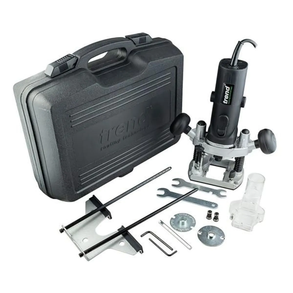 Trend T4 850W 1/4" Variable Speed Router 110V and 220V - Image 1