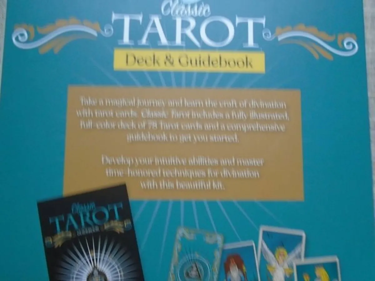 Tarot book/cards set, Tarot cards,New - Image 3