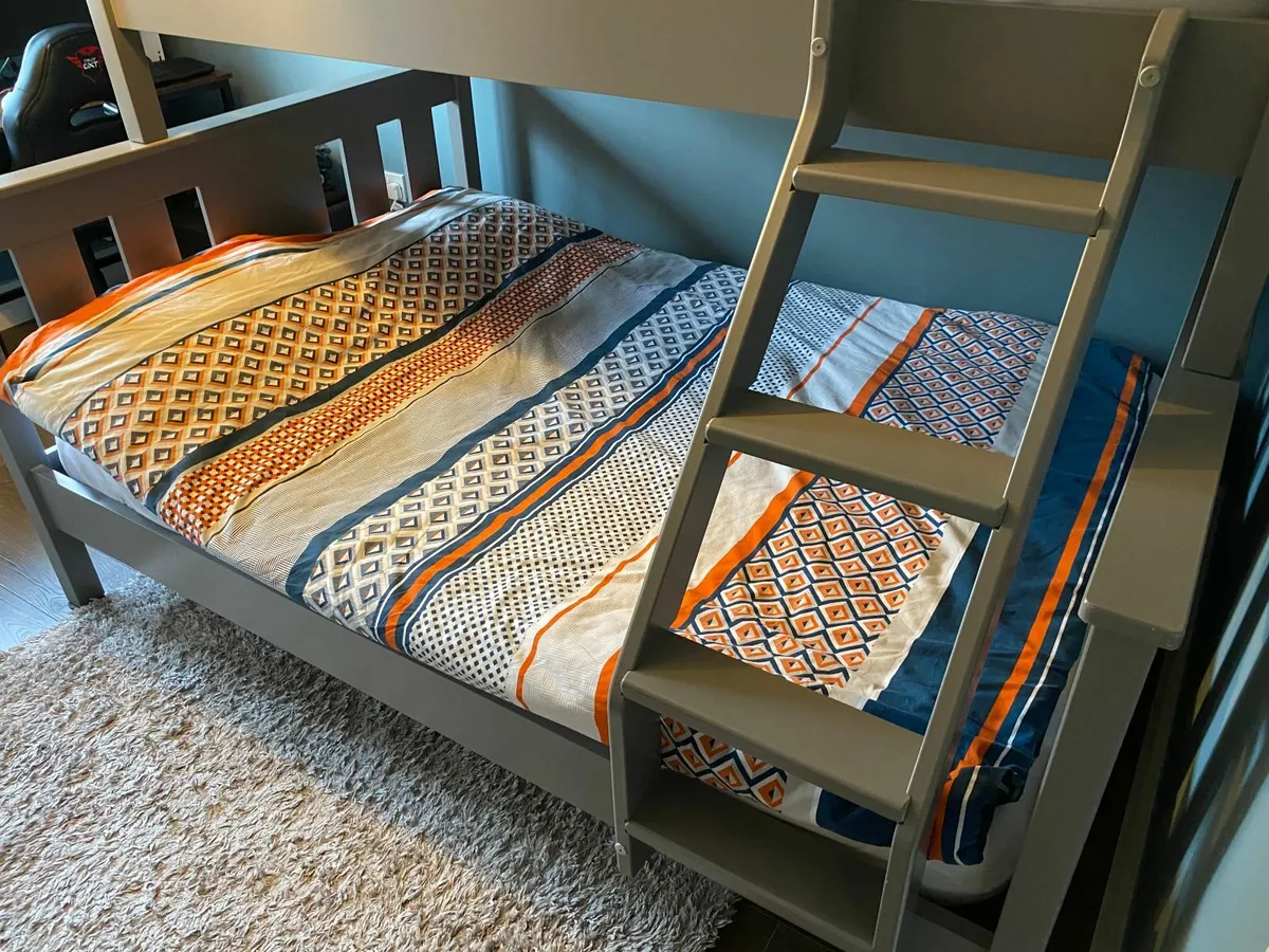 Bunk bed 1 Double & 1 Single - Fast Sale - Image 1