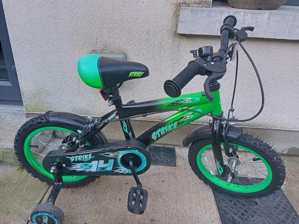 Kids strike bike size 14 inch wheels - Image 2