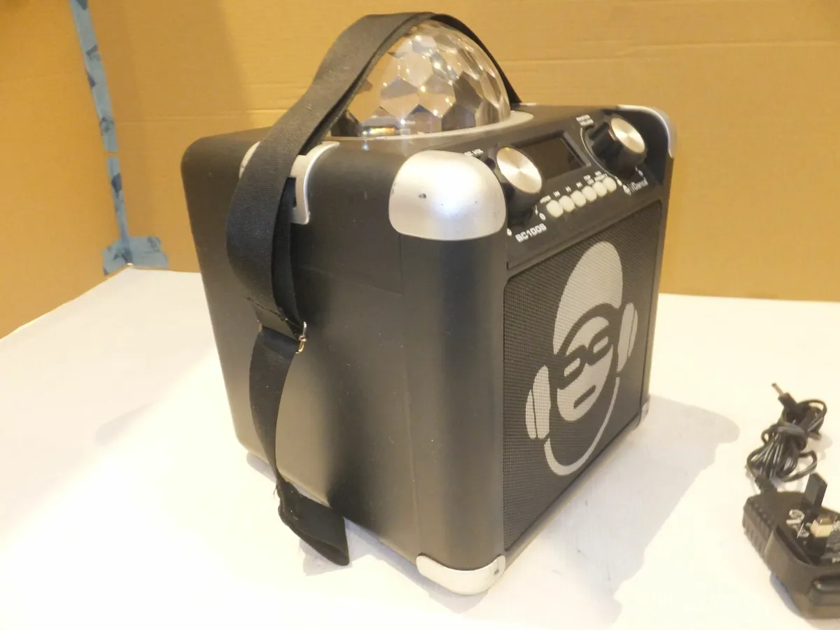 iDance Sing Cube Karaoke System with Light Show - Image 2