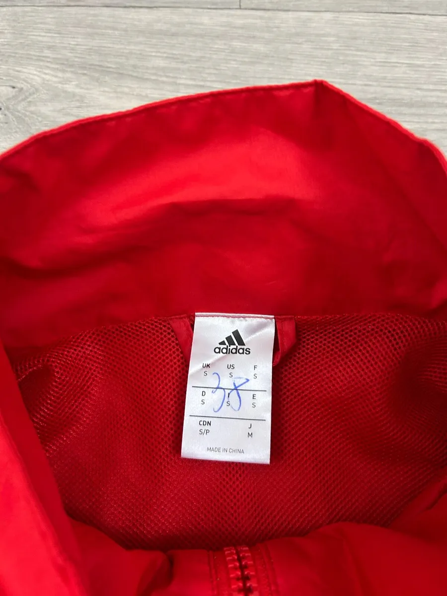 Adidas Munster Half Zip Rugby Jacket Mens S/M - Image 4