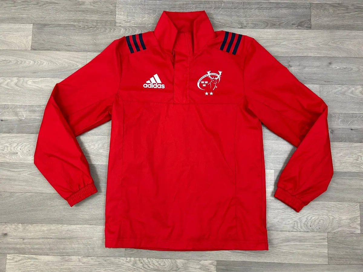 Adidas Munster Half Zip Rugby Jacket Mens S/M - Image 1